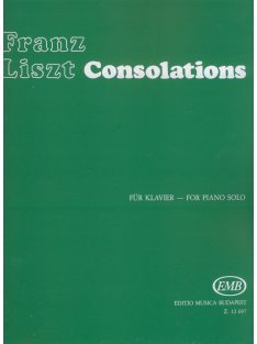   Liszt Ferenc:  Consolations (First version and revised version) - Madrigal