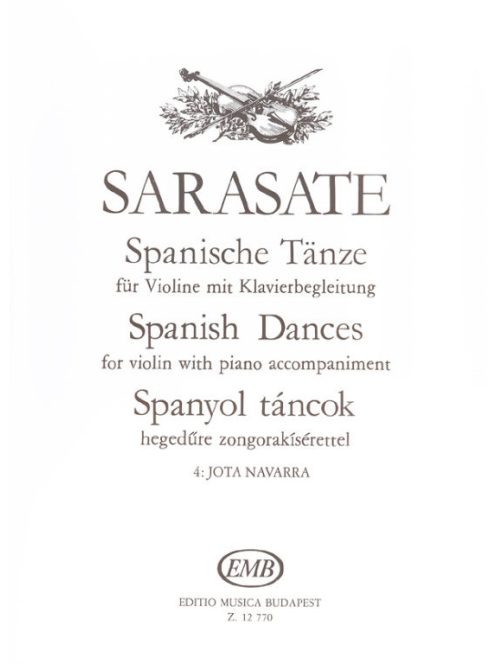 Sarasate: Spanyol táncok hegedűre zongorakísérettel