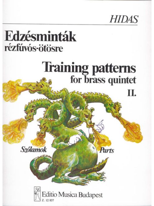 Hidas Frigyes: Edzésminták 2.-rézfúvósötösre-szólamok