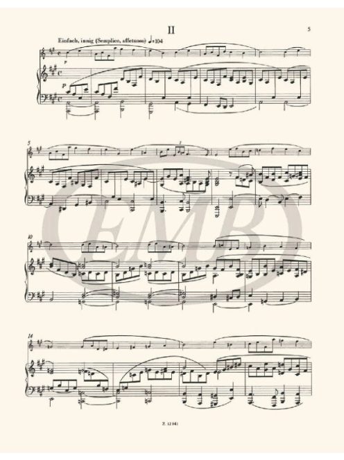 Schumann: Három románc