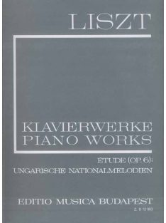 Liszt Ferenc:Etude en douze exercices (Op.6)