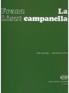 Liszt Ferenc:  La campanella zongora szóló
