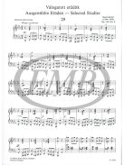 Bertini, Henri: Válogatott etűdök zongorára 2