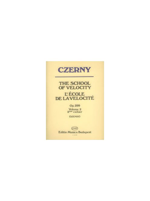 Carl Czerny:  L'école de la velocité 2