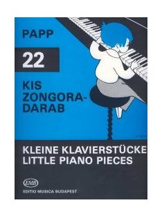 Papp Lajos:  22 kis zongoradarab