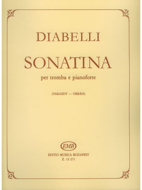 Anton Diabelli:  Sonatina per tromba e pianoforte