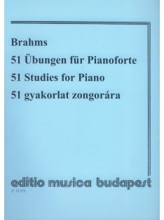 Johannes Brahms:  51 gyakorlat zongorára