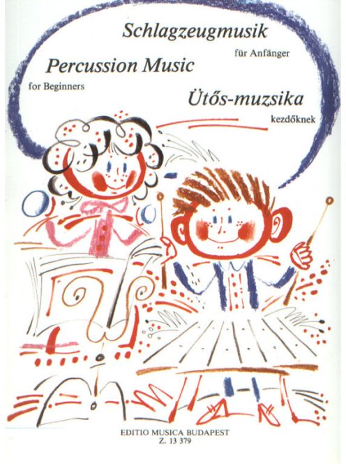 Zempléni László:  Ütősmuzsika kezdők számára (dallamjátszó hangszerekre)