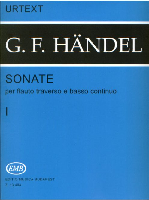 Georg Friedrich Händel:  Sonate per flauto dolce e basso continuo