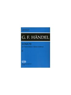  Händel, Georg Friedrich: Sonate per flauto dolce e basso continuo 2