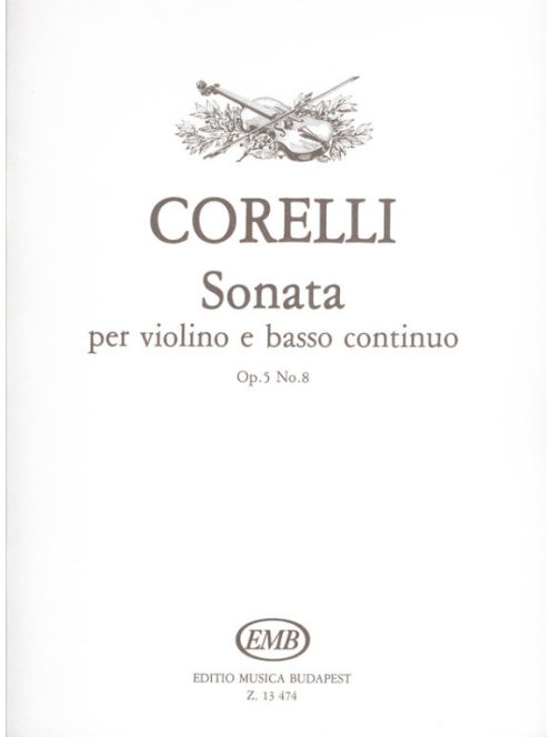 Arcangelo Corelli:  Sonata Op.5 No.8.