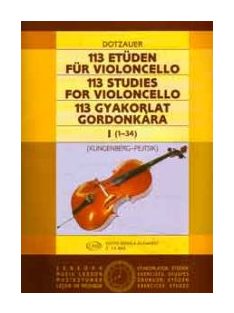 Justus Johann Friedrich Dotzauer:  113 gyakorlat -I