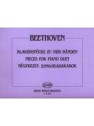 Ludwig van Beethoven:  Négykezes zongoradarabok