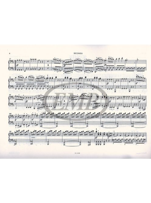 Ludwig van Beethoven:  Négykezes zongoradarabok