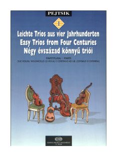 Pejtsik Árpád:  Négy évszázad könnyű triói
