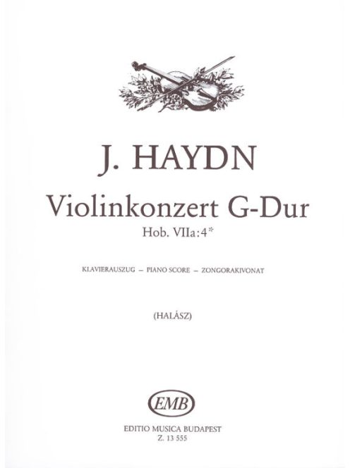 Joseph Haydn:  Violinkoncert G-Dur, Hob. VIIa:4 (jelenleg nem elérhető)