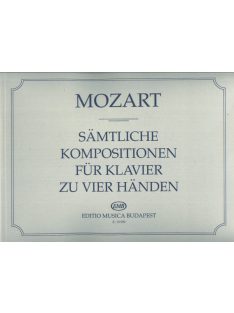   Wolfgang Amadeus Mozart:  Sämtliche Kompositionen für Klavier zu vier Händen