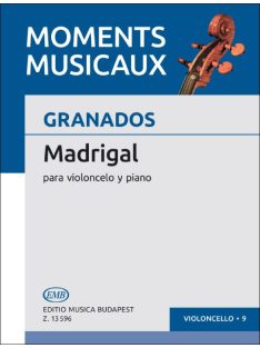 Granados: MADRIGAL Para Violoncello y Piano