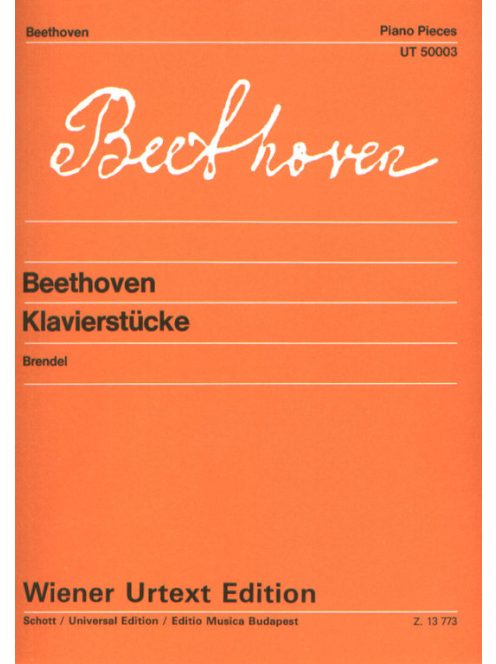 Ludwig van Beethoven:  Klavierstücke