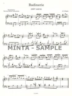 Bach, Johann Sebastian: 3 tétel a zenekari szvitekből