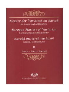   Kállay Gábor:  Barokk mesterek variációi szoprán és altfurulyára 2