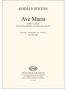Kodály Zolltán: Ave Maria-női karra és orgonára