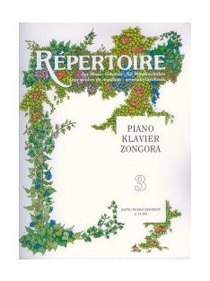 Sármai József:  Repertoire zeneiskolásoknak- Zongora 3