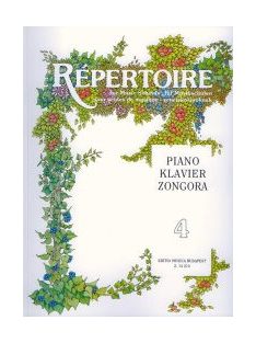 Csurka Magda: Repertoire zeneiskolásoknak-  Zongora 4