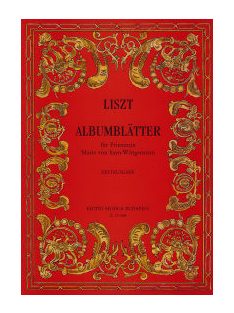   Liszt Ferenc--Albumlapok Marie von Sayn -Wittgenstein hercegkisasszony számára