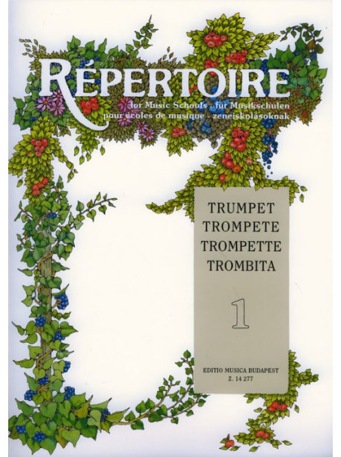 Sztán István,Tóth Péter:  Répertoire zeneiskolásoknak - Trombita 1.