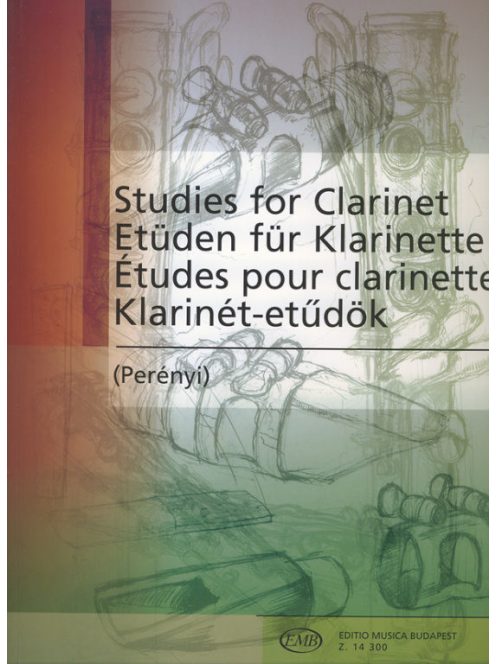 Perényi Éva:  Klarinét-etűdök