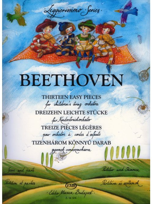 Ludwig van Beethoven:  Tizenhárom könnyű darab-gyermek vonószenekarra