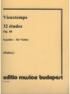 Henri Vieuxtemps:  32 etudes op. 48.