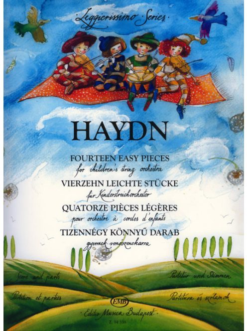 Joseph  Haydn:  Tizennégy könnyű darab-gyermek vonószenekarra