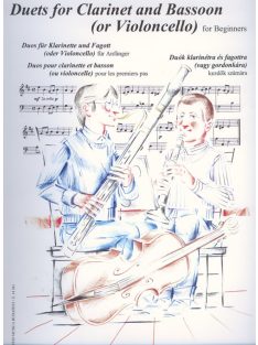   Perényi Éva,Perényi Péter:  Duók klarinétre és fagottra (vagy gordonkára)