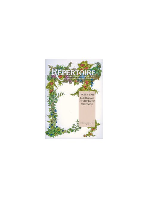 Kovács Attila Ferenc, Kubina Péter:  Nagybőgő - Répertoire zeneiskolásoknak sorozat