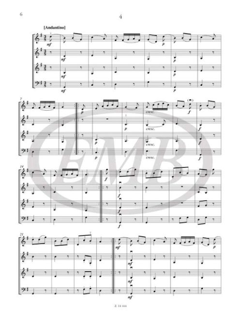 Mozart, Wolfgang Amadeus: 16 könnyű darab