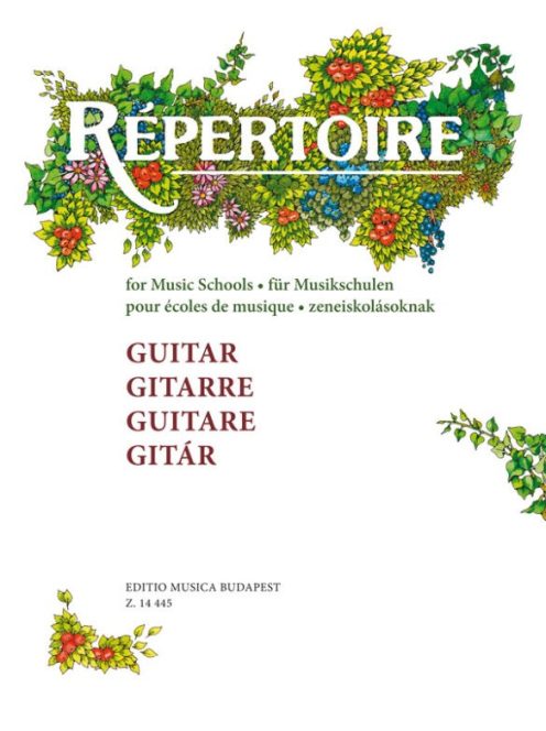 Nagy Erzsébet:  Répertoire zeneiskolásoknak - Gitár