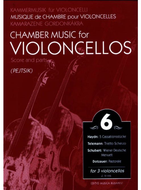 Pejtsik Árpád:  Kamarazene gordonkára 6