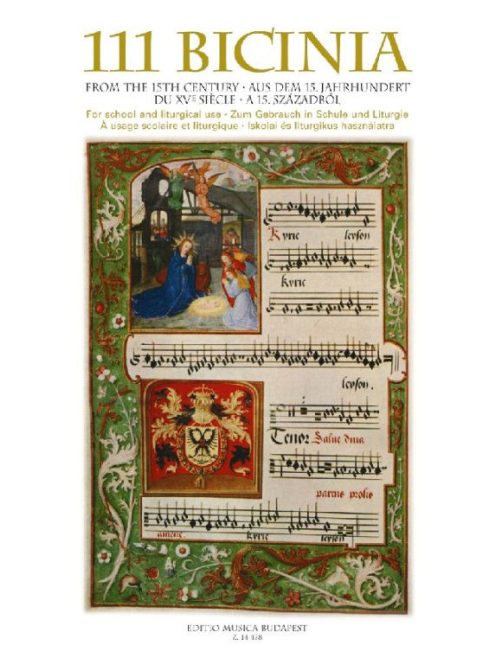 Soós András: 111 Bicina a 15. századból-iskolai és liturgikus használatra