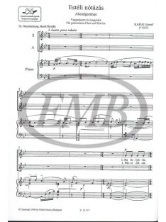 Karai - Estéli nótázás