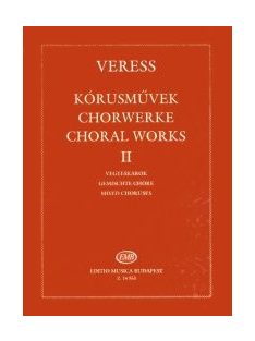   Veress Sándor:  Kárpátokon innen és túl-5 erdélyi bukovina és moldovai népdal-3 szólamú vegyeskarra
