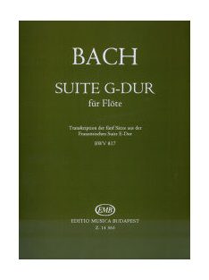 Johann Sebastian Bach: Suite G-Dur für Flöte