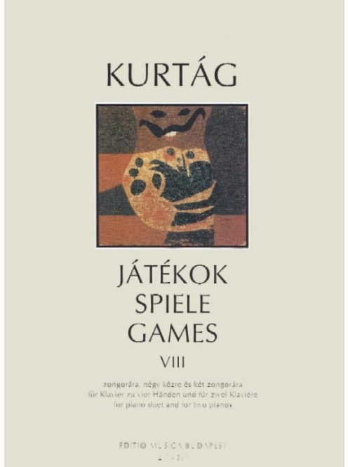 Kurtág György:  Játékok zongorára, négy kézre és két zongorára VIII.