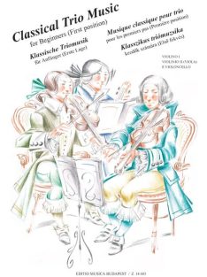   Pejtsik Árpád,Vígh Lajos:  Klasszikus triómuzsika kezdők számára (első fekvés)