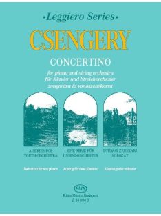   Csengery: Concertino zongorára és vonószenekarra-kétzongorás változat 14606B
