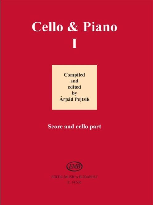 Pejtsik Árpád:  Cello & Piano I.-gordonkára,zongorára