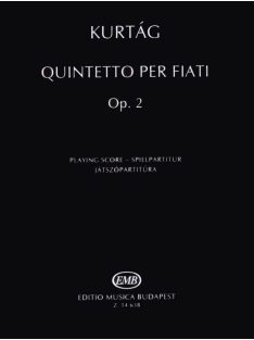   Kurtág györgy: Q uintetto per Fiati Op.2-játszópartitúra