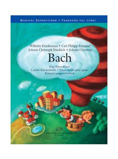   Johann Sebastian Bach:  Könnyű zongoradarabok-Lakos Ágnes feldolgozásában