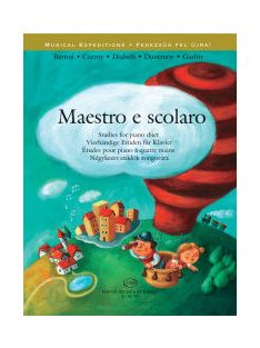   Lakos Ágnes:  Maestro e scolaro-Négykezes etüdök zongorára